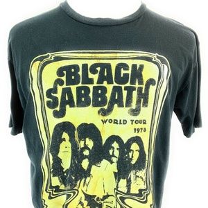 Black Sabbath 1978 Tour Repro XL Shirt
